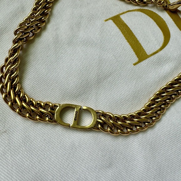 Authentic Dior necklace (REPURPOSED) - Picture 2 of 4